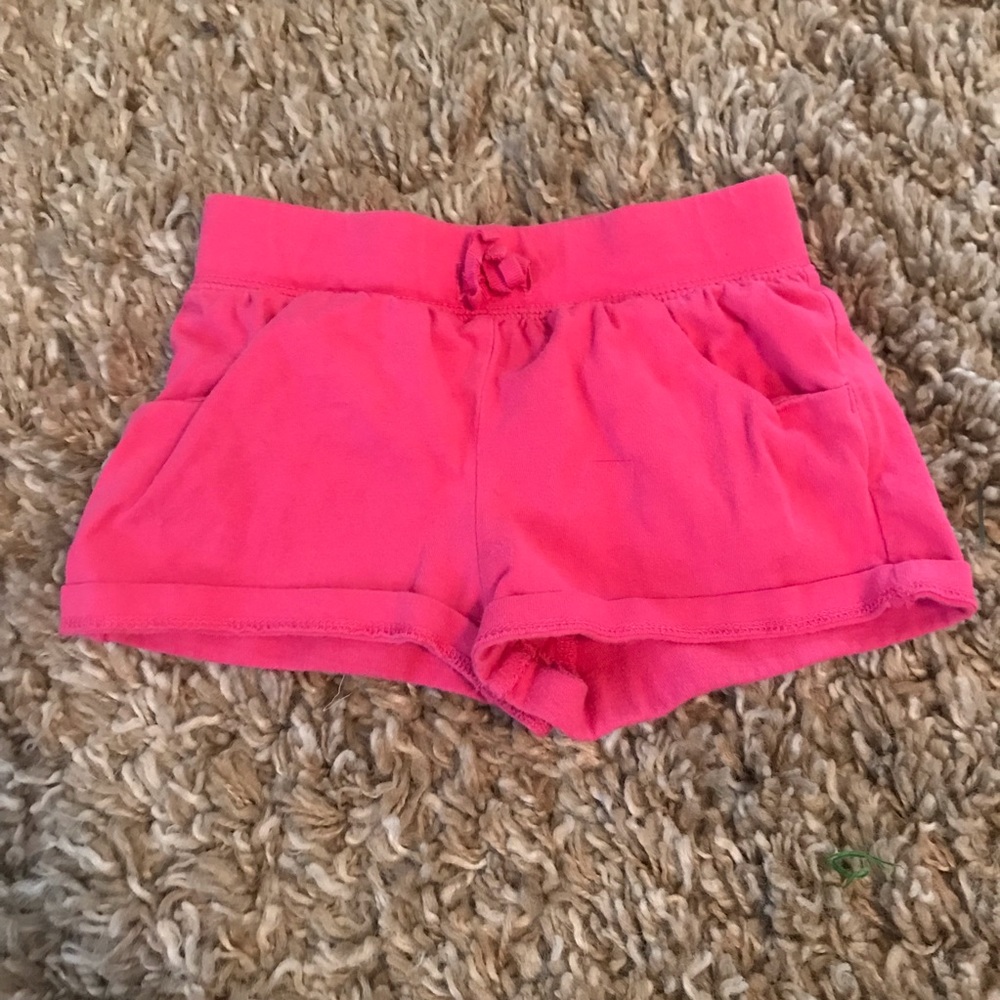 3/$9 Old Navy Baby Girls 12-18M Pink Shorts